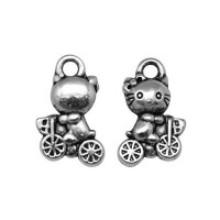 Charms de Plata Tibetana